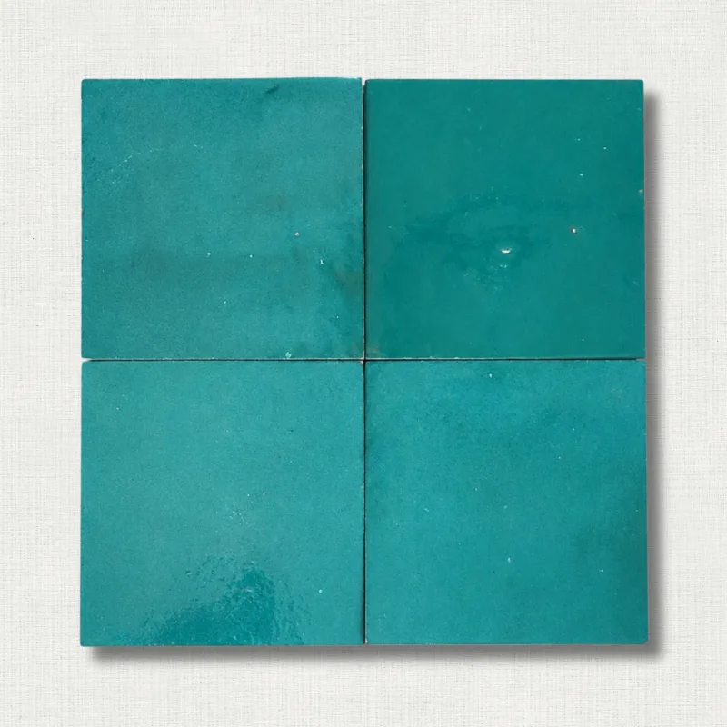 19 Turquoise Profond - 10x10